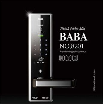 Khóa vân tay BABA 8201- app điện thoại