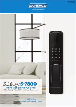 Khóa điện tử Schlage S7800