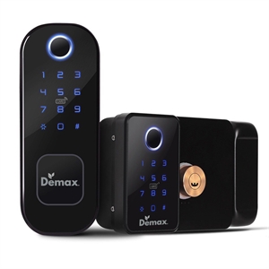 Khóa cửa cổng sắt Chống Mưa Demax SL602 WP - App Bluetooth