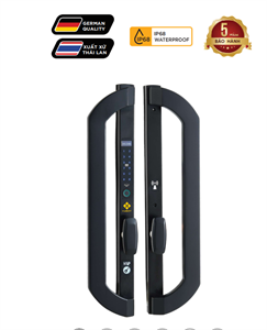 Khoá cửa nhôm thông minh HB CNI8 EU Black