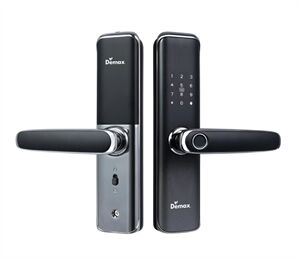 Khoá cửa vân tay Demax EL268 GS màu xám App wifi của tiêu chuẩn Đức