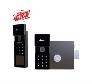Khoá cửa cổng sắt Demax EL608 GB chống nước , App wifi - Của tiêu chuẩn Đức