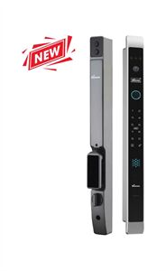Khoá cửa vân tay Demax EL908 AG Face ID Remote, App Wifi camera chuống cửa Của tiêu chuẩn Đức