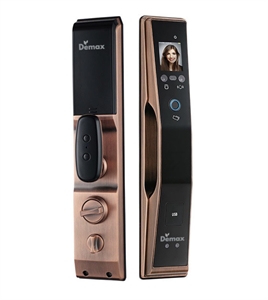 Khóa cửa vân tay, nhận dạng khuôn mặt Face ID Demax SL966 AC - Của tiêu chuẩn Đức