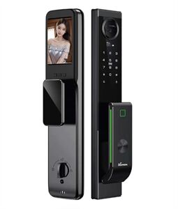 Khóa cửa thông minh Demax EL966 VF CNC Face ID, App wifi Của Đức có Remote