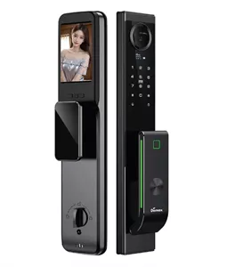 Khóa cửa thông minh Demax EL966 VF CNC Face ID, App wifi Của Đức có Remote