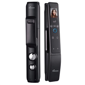 Khoá cửa vân tay Demax EL968 nhận diện khuôn mặt Face ID 3D 