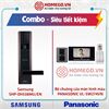 Combo khóa samsung SHP-DH538+ chuông màn hình Panasonic VL-SW274VN
