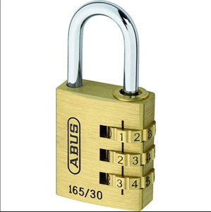 Khóa số Mini ABUS 165/30 màu đồng