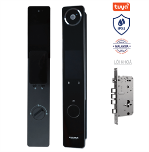 Khoá vân tay Avolock AL-83FRVT-B nhận diện khuôn mặt Face ID, App wifi