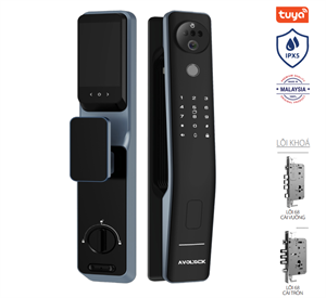 Khoá thông minh Avolock AL-85FRVT-B nhận diện khuôn mặt Face ID, App wifi