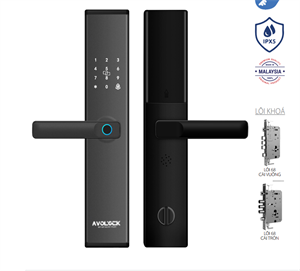 Khoá cửa vân tay Avolock AV-62-B App wifi