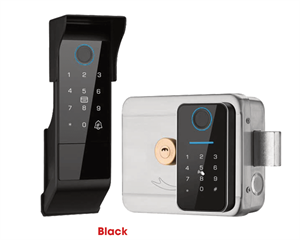 Khóa cửa cổng vân tay Avolock AG 49 Black App, Remote