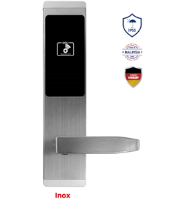 Khóa cửa thẻ từ Avolock AS 18 màu inox