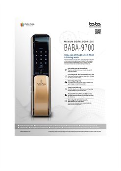 Khóa vân tay BABA 9700