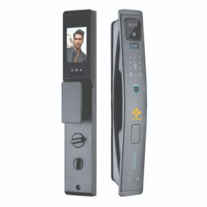 Khóa cửa vân tay Hubert HB CG79 Nano Gray App wifi, camera