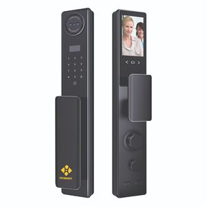 Khóa cửa vân tay Hubert HB CG88 Rough Black Face ID