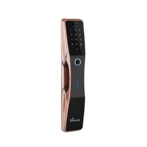 Khóa cửa vân tay App Wifi Demax SL668 AC màu đồng - Của tiêu chuẩn Đức