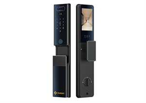 Khóa cửa vân tay Hubert HB CGI6 EU Black Face ID, App wifi