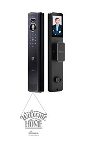 Khóa cửa vân tay Demax EL-MS999 Ai CNC Face ID Mở bằng Lòng Bàn Tay Tiêu Chuẩn Đức 