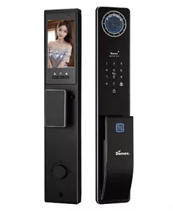 Khóa cửa vân tay Demax EL-C910 BN CNC Face ID-3D, App wifi, Remote TC Đức