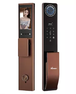 Khóa cửa vân tay Demax EL-C910 CB CNC Face ID-3D, App wifi TC Đức