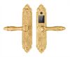 Khóa cửa tân cổ điển Demax EL350 24k Gold App TTlock Wifi - Của tiêu chuẩn Đức