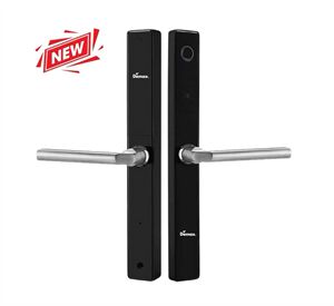 Khóa cửa nhôm thông minh Demax EL-C102 BL Của tiêu chuẩn Đức chống nước