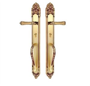 Khóa cơ cửa chính Demax CL806 Brass mạ vàng 24k