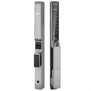 Khóa Cửa Nhôm Thông Minh Demax EL-MS909 GS - Face ID, Camera AI Chống Nước IP66