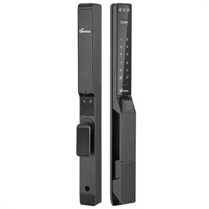 Khóa Cửa Nhôm Thông Minh Demax EL-MS909 MB - Face ID, Camera AI Chống Nước IP66 Cho Cửa Nhôm Cao Cấp 