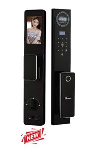 Khóa cửa điện tử Demax EL915 BN CNC Face ID, App wifi 