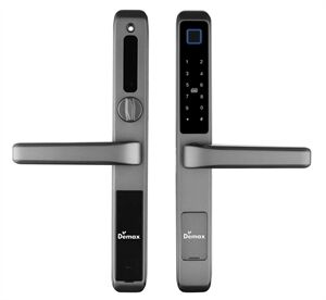 Khóa điện tử cửa nhôm Demax EL606 AG App wifi Của tiêu chuẩn Đức- Chống nước tuyệt đối Của tiêu chuẩn Đức