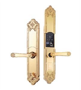 Khóa vân tay đại sảnh tân cổ Demax EL8192 Gold - Của tiêu chuẩn Đức