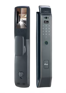 Khóa cửa vân tay Demax SL919 MG nhận diện khuôn mặt Face ID-3D APP WIFI