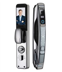 Khoá cửa vân tay Demax EL968 GS Face ID, App wifi - Của tiêu chuẩn Đức