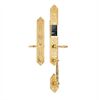 Khóa cửa đại sảnh Demax EL888 BRASS 24K APP WIFI - Đồng Đúc Nguyên Chất Của tiêu chuẩn Đức