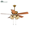 Quạt trần đèn trang trí Fanlight FL CD-501 cánh gỗ