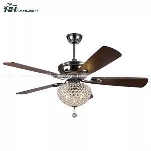 Quạt trần đèn trang trí Fanlight FL CD-503 cánh gỗ 