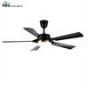 Quạt trần đèn hiện đại FL HD-517D 5 cánh màu đen