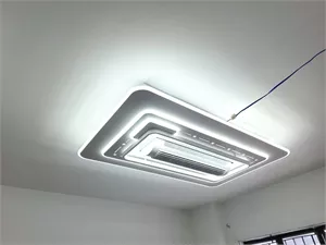 Đèn ốp quạt trang trí hình chữ nhật Fanlight FL OQ-N001