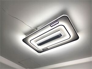 Đèn ốp quạt trang trí hình chữ nhật Fanlight FL OQ-N002