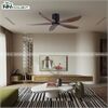 Quạt trần đèn hiện đại Fanlight FL HD-512 5 cánh màu nâu