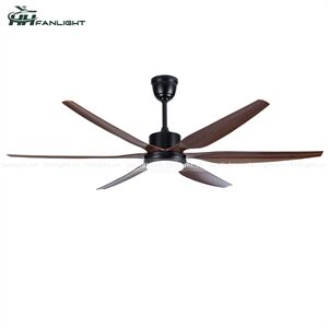 Quạt trần đèn hiện đại FL HD-601 5 cánh màu nâu