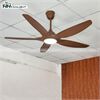 Quạt trần đèn hiện đại FL HD-513 5 cánh màu nâu
