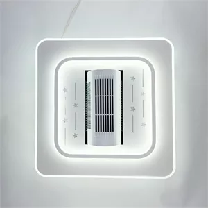 Đèn ốp quạt trang trí hình vuông Fanlight FL OQ-V001