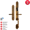 Khóa điện tử tân cổ Faster FS009FGB BRASS Màu Đồng