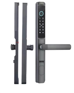 Khóa vân tay cửa nhôm Giovani GSL-K511B màu đen - Chống nước