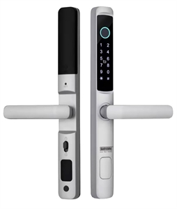 Khóa cửa nhôm vân tay Giovani GSL-K511S màu Bạc - Chống nước