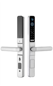 Khóa cửa nhôm vân tay Giovani GSL - K276S màu Bạc App Wifi